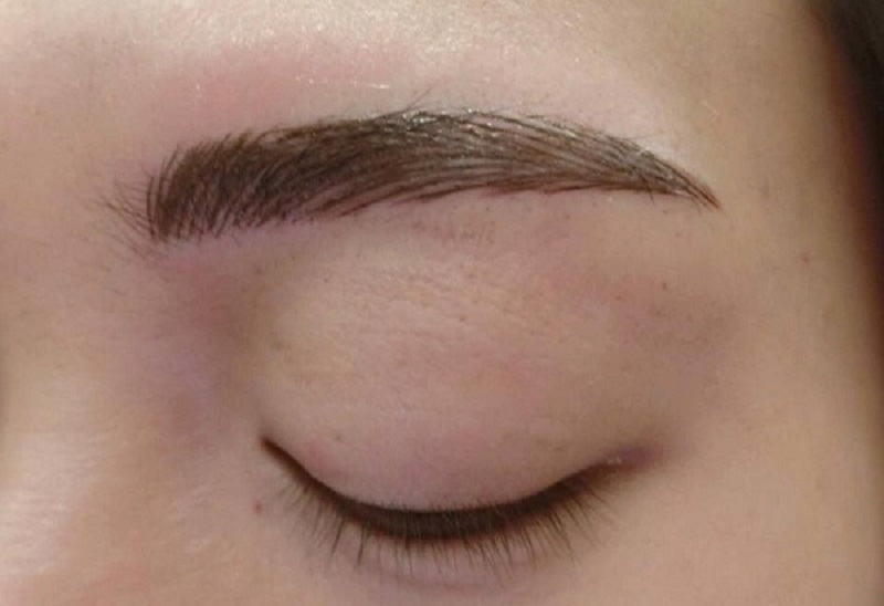 Thiết bị phun xăm không đảm bảo khiến mày hỏng