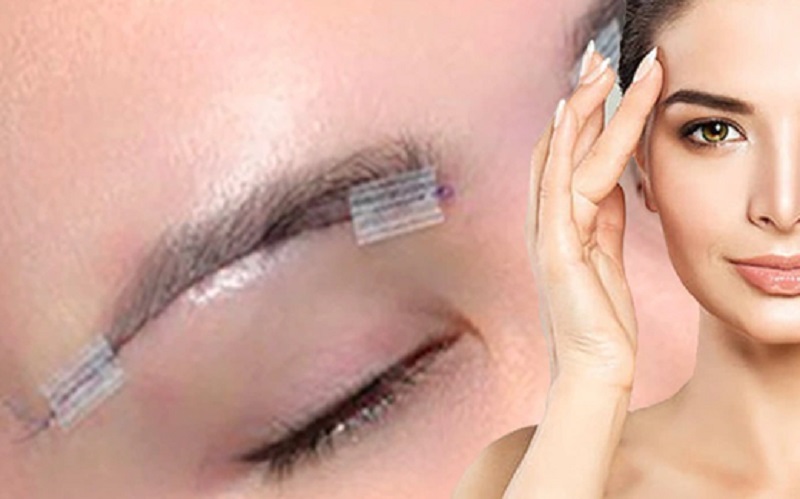 Nâng lông mày không để lại sẹo
