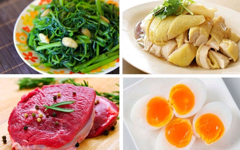 Không ăn thực phẩm có thể gây sẹo như thịt gà, nếp, thịt đỏ