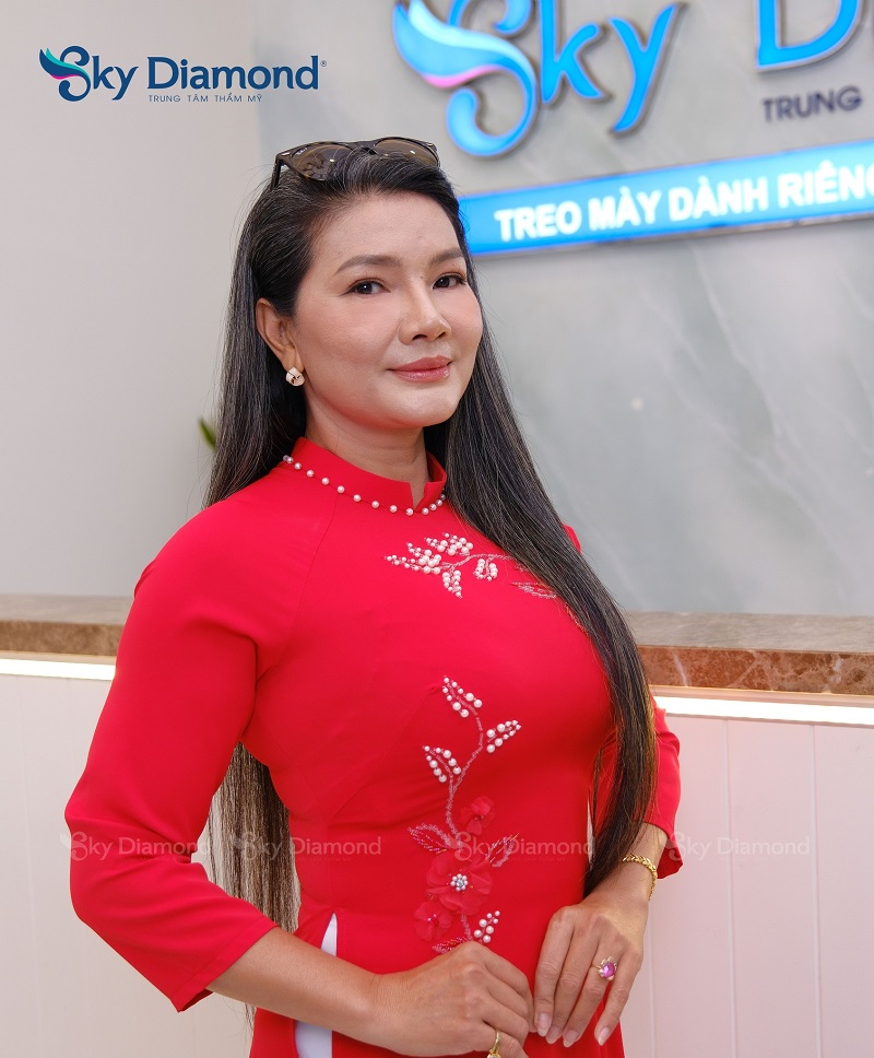 Kiều Trinh hài lòng với kết quả treo mày