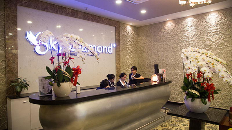 Viện Sky Diamond tọa lạ tại trung tâm TPHCM